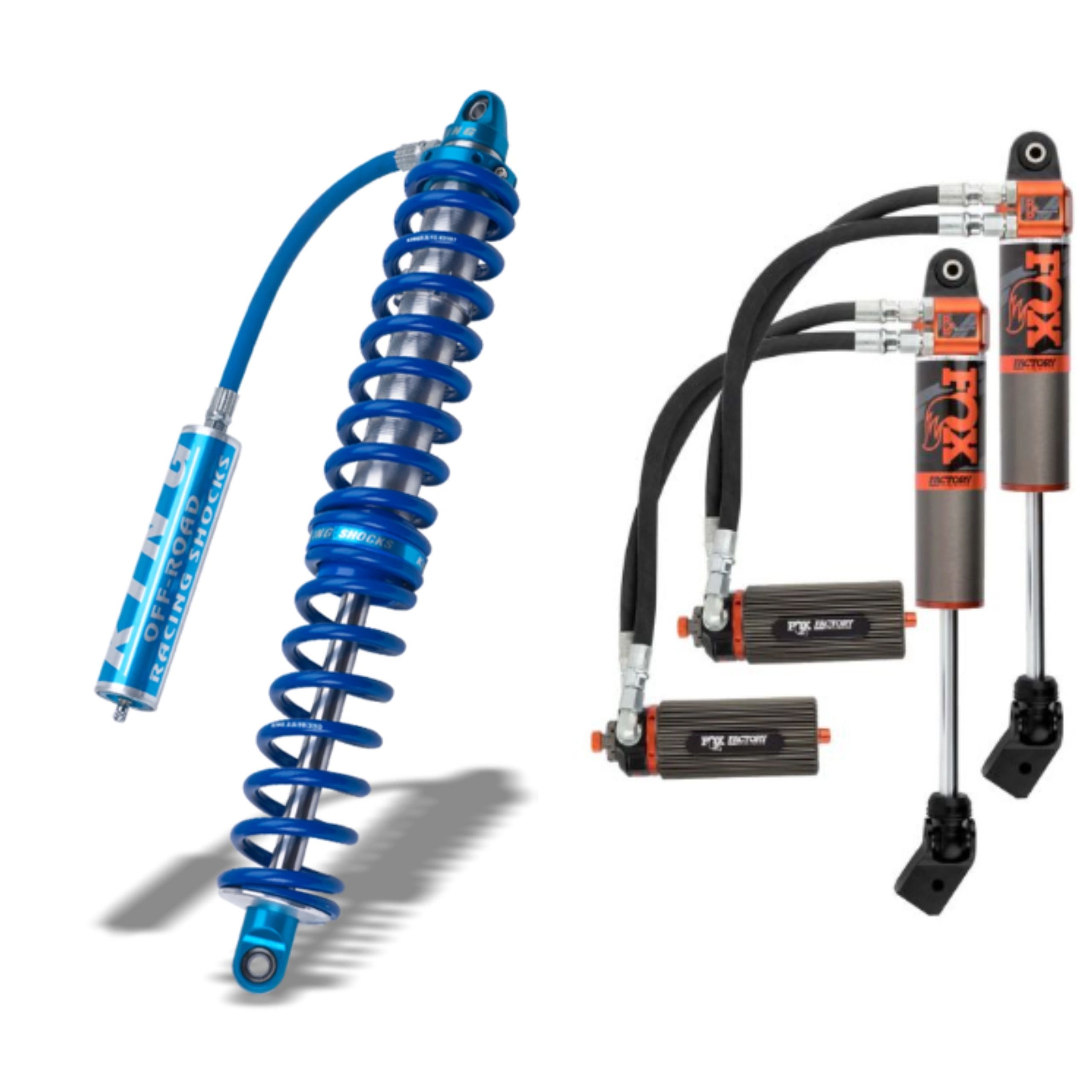 King Coilovers vs. FOX 3.0's The Battle of OffRoad Suspension